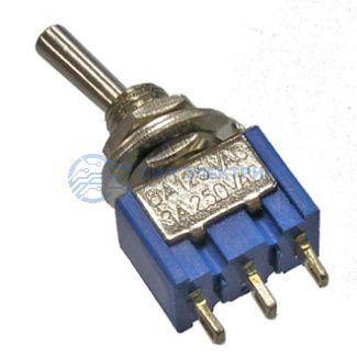 фото Микротумблер MTS-103, ON-OFF-ON, SPDT, 3 А, 250 В, 20 мОм