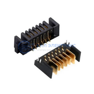 фото Прижимной разъем CCSD-MF2.0-P06, 6 контактов, 5 А, шаг 2 мм