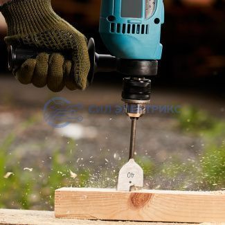 Сверло перовое по дереву 40х152 мм (шестигранный хвостовик) REXANT фото Сверло перовое по дереву 40х152 мм (шестигранный хвостовик) REXANT