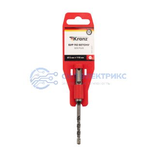 фото Бур по бетону 5x110x50 мм SDS PLUS Kranz