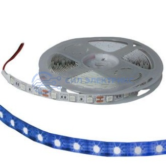 Светодиодная лента 5050 300LED IP33 12V BLUE фото Светодиодная лента 5050 300LED IP33 12V BLUE