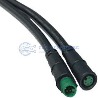 Герметичный разъем M6 5pin MF фото Герметичный разъем M6 5pin MF