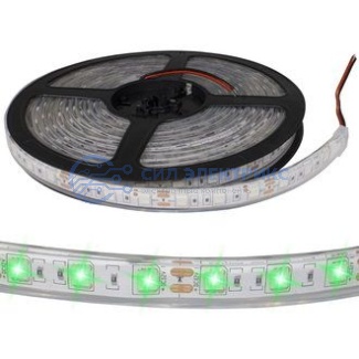 Светодиодная лента 5050 300LED IP68 12V GREEN фото Светодиодная лента 5050 300LED IP68 12V GREEN