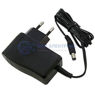 Импульсный блок питания, постоянный ток (DC), 9 В, 0.5 А, штырьковый разъём 5.5×2.1 мм фото Импульсный блок питания, постоянный ток (DC), 9 В, 0.5 А, штырьковый разъём 5.5×2.1 мм