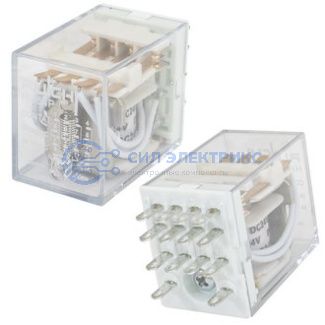 фото Реле 4453(18F)-4 (HH54P), 24VDC, 5A, тип контактов: переключающий (DPDT), сила удержания: 80 г, рабочая температура: -40°C до +85°C