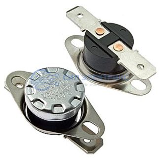 фото Термостат KSD-130, 130°C, 10A (B-1002), биметаллический, 250V