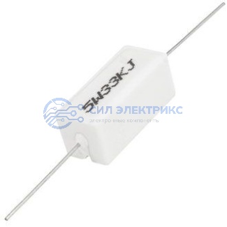 RX27-1 33 кОм 5W 5% / SQP5 фото RX27-1 33 кОм 5W 5% / SQP5