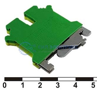 Колодка клеммная PC 2.5-PE фото Колодка клеммная PC 2.5-PE