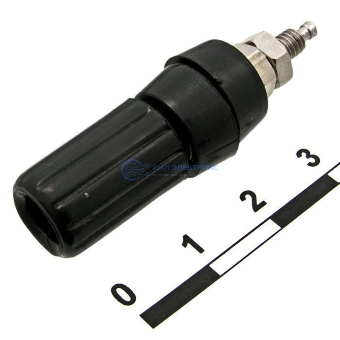 Штекер (гнездо, клемма) 10-0021 Zinc black фото Штекер (гнездо, клемма) 10-0021 Zinc black