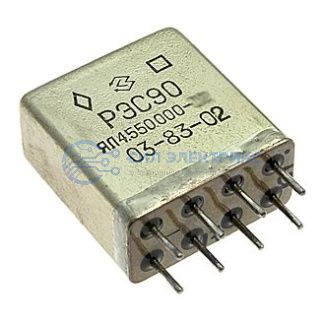 Реле РЭС90 000.10, -12VDC, 10A, тип контактов: переключающий (SPDT), сила удержания: 100 г, рабочая температура: -40°C до +85°C фото Реле РЭС90 000.10, -12VDC, 10A, тип контактов: переключающий (SPDT), сила удержания: 100 г, рабочая температура: -40°C до +85°C
