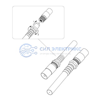 фото Переход гнездо F - штекер TV PROconnect