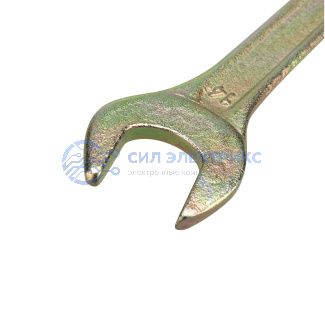 фото Ключ рожковый 14х15мм, желтый цинк REXANT