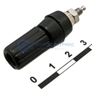 фото Штекер (гнездо, клемма) 10-0021 Zinc black