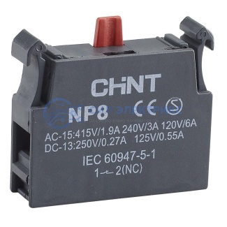 фото Блок контактный 1НЗ для NP8 (R)