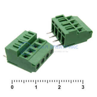 фото Терминальный блок XYEEK381-4 (3.81mm)