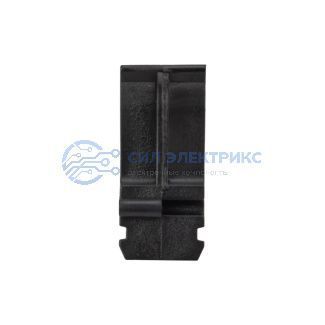 фото Крепеж-клипса для трубы Ø20 мм, черная REXANT