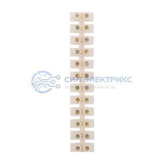 фото Колодка клеммная КВ-10, 10А, 10 мм², индивидуальная упаковка, (1 шт/уп) PROconnect