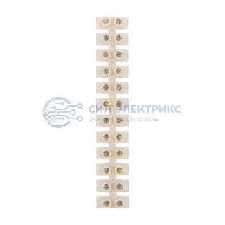 Колодка клеммная КВ-10, 10А, 10 мм², индивидуальная упаковка, (1 шт/уп) PROconnect фото Колодка клеммная КВ-10, 10А, 10 мм², индивидуальная упаковка, (1 шт/уп) PROconnect