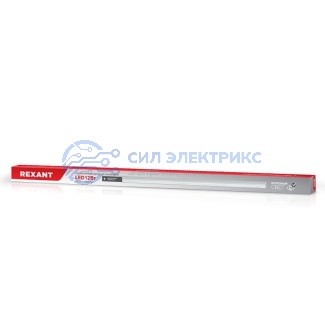 фото Светильник линейный T5 IP20 12Вт IP20 4000K нейтральный свет 869мм с выключателем и соединителем REXANT