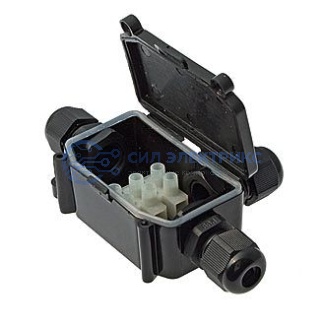 Коробка распределительная BOX-3 IP65 3pin CA10 10A/450V фото Коробка распределительная BOX-3 IP65 3pin CA10 10A/450V