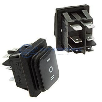 Клавишный переключатель SB090, IP65, on-off-on, размеры 22x30 мм, номинальное напряжение 250 В, ток 6 А фото Клавишный переключатель SB090, IP65, on-off-on, размеры 22x30 мм, номинальное напряжение 250 В, ток 6 А