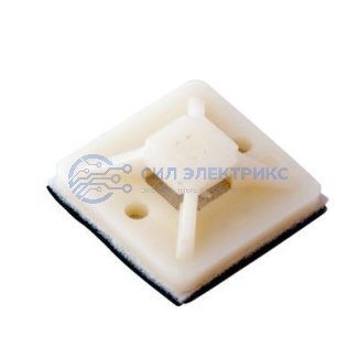 фото Площадка самоклеящаяся REXANT 20х20 мм, белая, упаковка 10 шт.