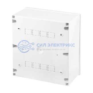 фото Бокс пластиковый ЩРН-П-8 IP41 белый KRANZ