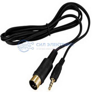 Аудио-видео шнур DIN 5 Pin – Stereo 3,5 мм, 1,5 м фото Аудио-видео шнур DIN 5 Pin – Stereo 3,5 мм, 1,5 м