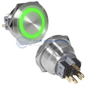 фото Кнопка антивандальная GQ30-11E/G/N on-(off)+off-(on)