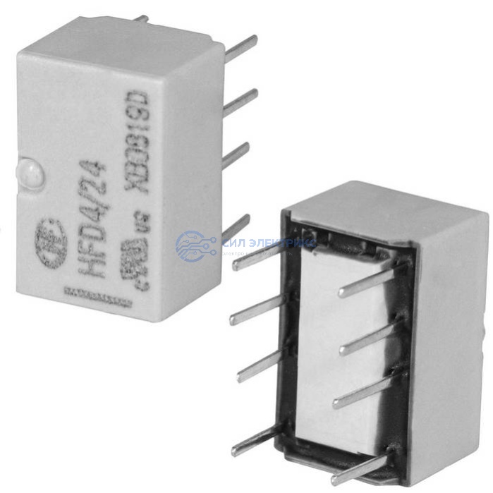 Реле HFD4/24, 24VDC, 2A, тип контактов: переключающий (SPDT), сила удержания: 85 г, рабочая температура: -40°C до +85°C фото Реле HFD4/24, 24VDC, 2A, тип контактов: переключающий (SPDT), сила удержания: 85 г, рабочая температура: -40°C до +85°C
