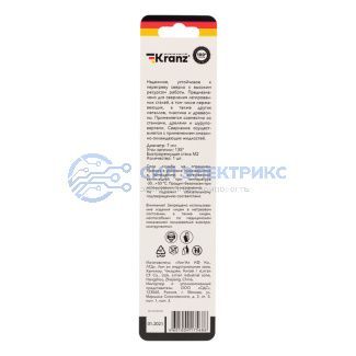 фото Сверло по металлу 7х109х96 мм «Стандарт+» (P6M5 M-2) (1 шт. в блистере) DIN 338 Kranz