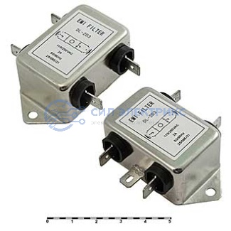 фото Фильтр сетевой DL-2D3 2A. 250V