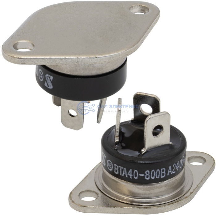 Симистор BTA40-800B (JSMSEMI), 800 В, 40 А, корпус TOP3, изолированный фото Симистор BTA40-800B (JSMSEMI), 800 В, 40 А, корпус TOP3, изолированный