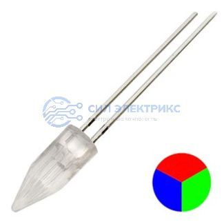 фото Светодиод 5 mm RGBYW0(7 color )
