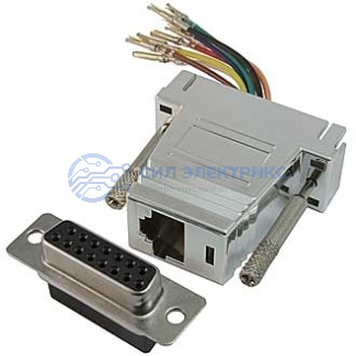 Переходник DN15F-RJ45 фото Переходник DN15F-RJ45