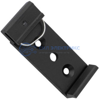 фото Фиксатор DRCLIP-35AL-BLACK для DIN-рейки 35 мм