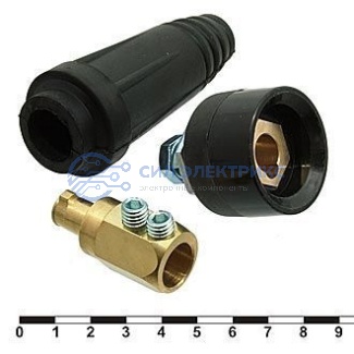 Розетка силовая DKJ 250A 25-35mm2 фото Розетка силовая DKJ 250A 25-35mm2