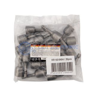 Ключ-насадка 13х48 мм, 1/4" магнитная (упак. 20 шт.) Kranz фото Ключ-насадка 13х48 мм, 1/4" магнитная (упак. 20 шт.) Kranz