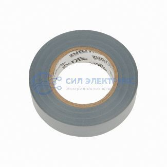 фото Изолента ПВХ 0,13х19 мм, 25 м, серая KRANZ