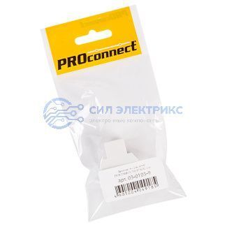 фото Переходник сетевой LAN PROconnect, гнездо 8Р8С (Rj-45) - 2 гнезда 8Р8С (Rj-45), пакет БОПП