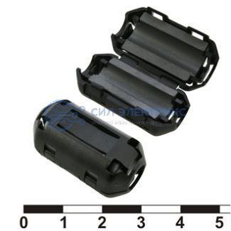 фото Фильтр ферритовый на провод ZCAT1730-0730A-BK (black)