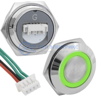 фото Кнопка антивандальная GQ19TF-4E/G/N off-(on)