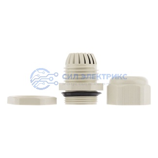 фото Кабельный ввод Кабельный ввод PG-21 (13-18 мм) серый (в упак. 2шт)