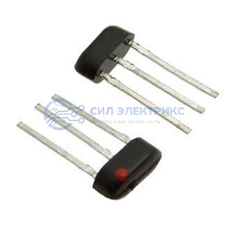 фото Диодная сборка КДС111А, выпрямительная, 2 диода, ток 1А, напряжение 100В, корпус пластмассовый
