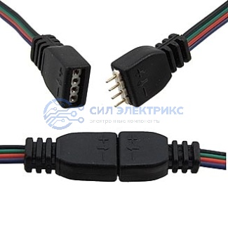 фото Светодиодная лента LED4P black 0,3 m