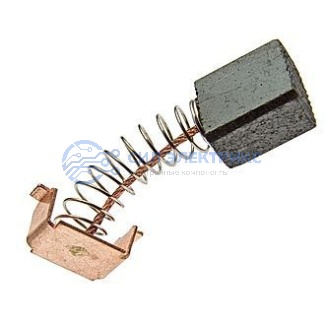 фото Графитовая щетка для электродвигателя brush 6x10x11 spring