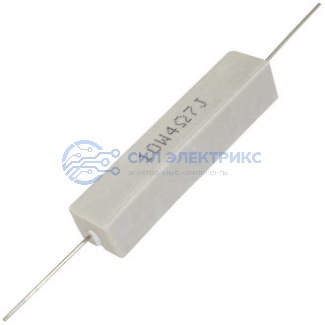 Резистор мощный постоянный RX27-1, 4.7 Ом, 10 Вт, допуск 5%, серия SQP10 фото Резистор мощный постоянный RX27-1, 4.7 Ом, 10 Вт, допуск 5%, серия SQP10