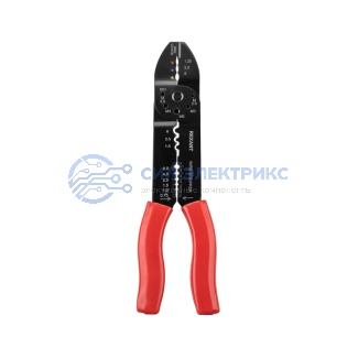 Кримпер HT-204 для обжима наконечников и зачистки проводов REXANT фото Кримпер HT-204 для обжима наконечников и зачистки проводов REXANT