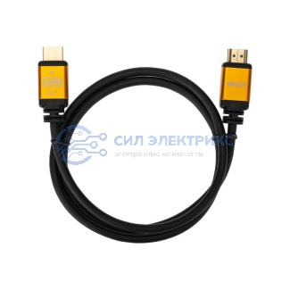 Кабель REXANT HDMI - HDMI 2.1 длина 1.5 метра GOLD фото Кабель REXANT HDMI - HDMI 2.1 длина 1.5 метра GOLD