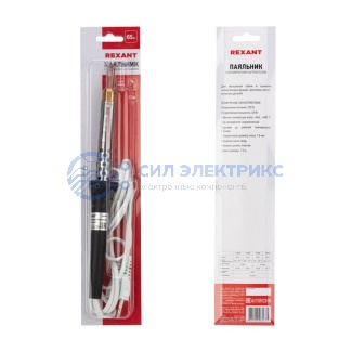 фото Паяльник с керам. нагревателем, серия ЭПСН, 65Вт, 230В, блистер REXANT